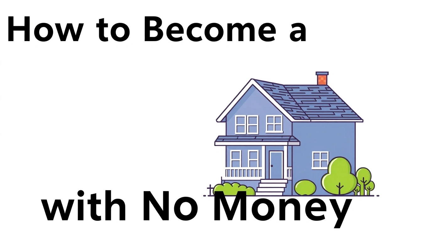 how to become a real estate investor [city] with no money