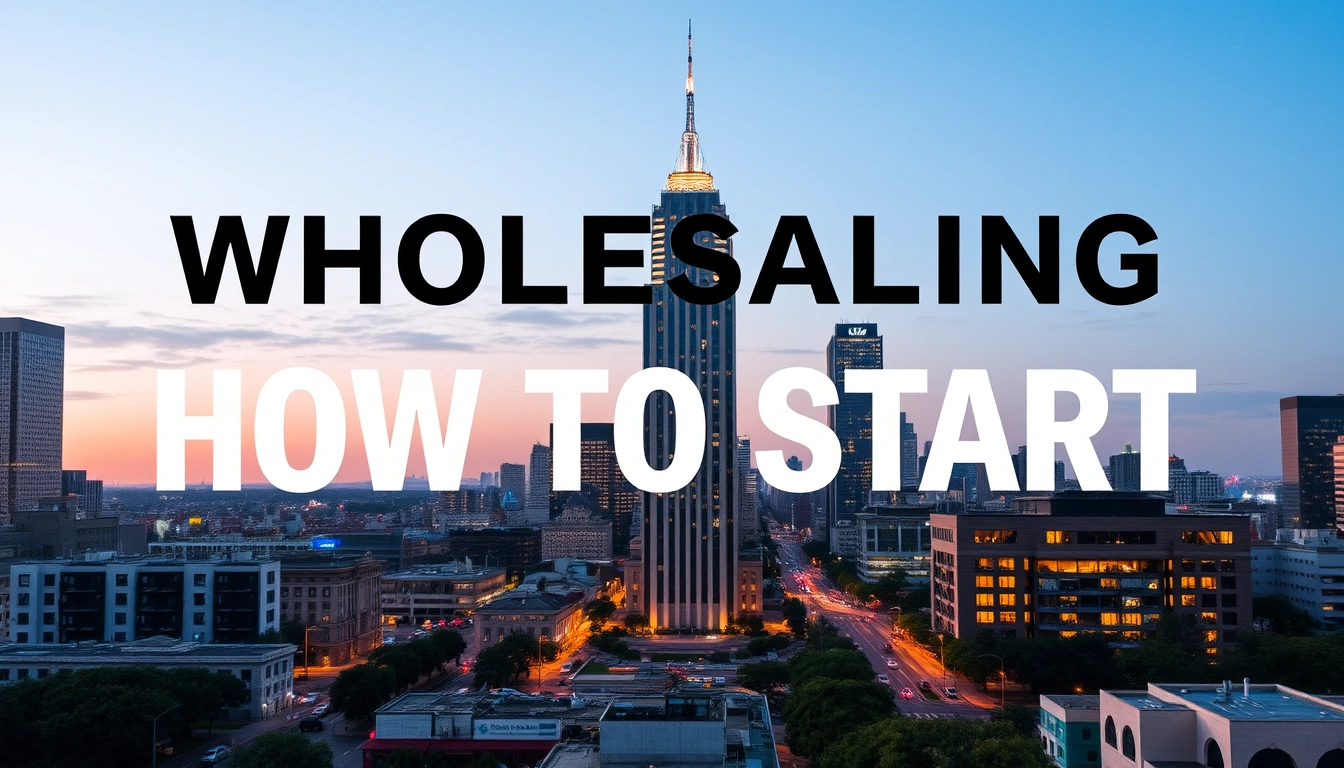 real estate wholesaling [city] how to start